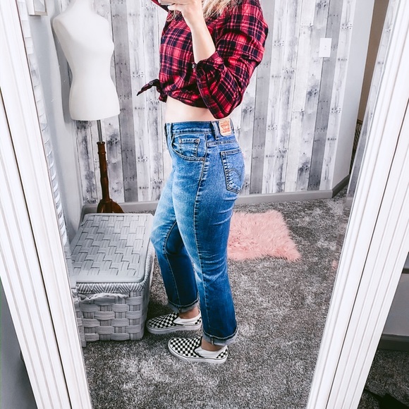 Levi mid rise jeans size 8 - Picture 2 of 8